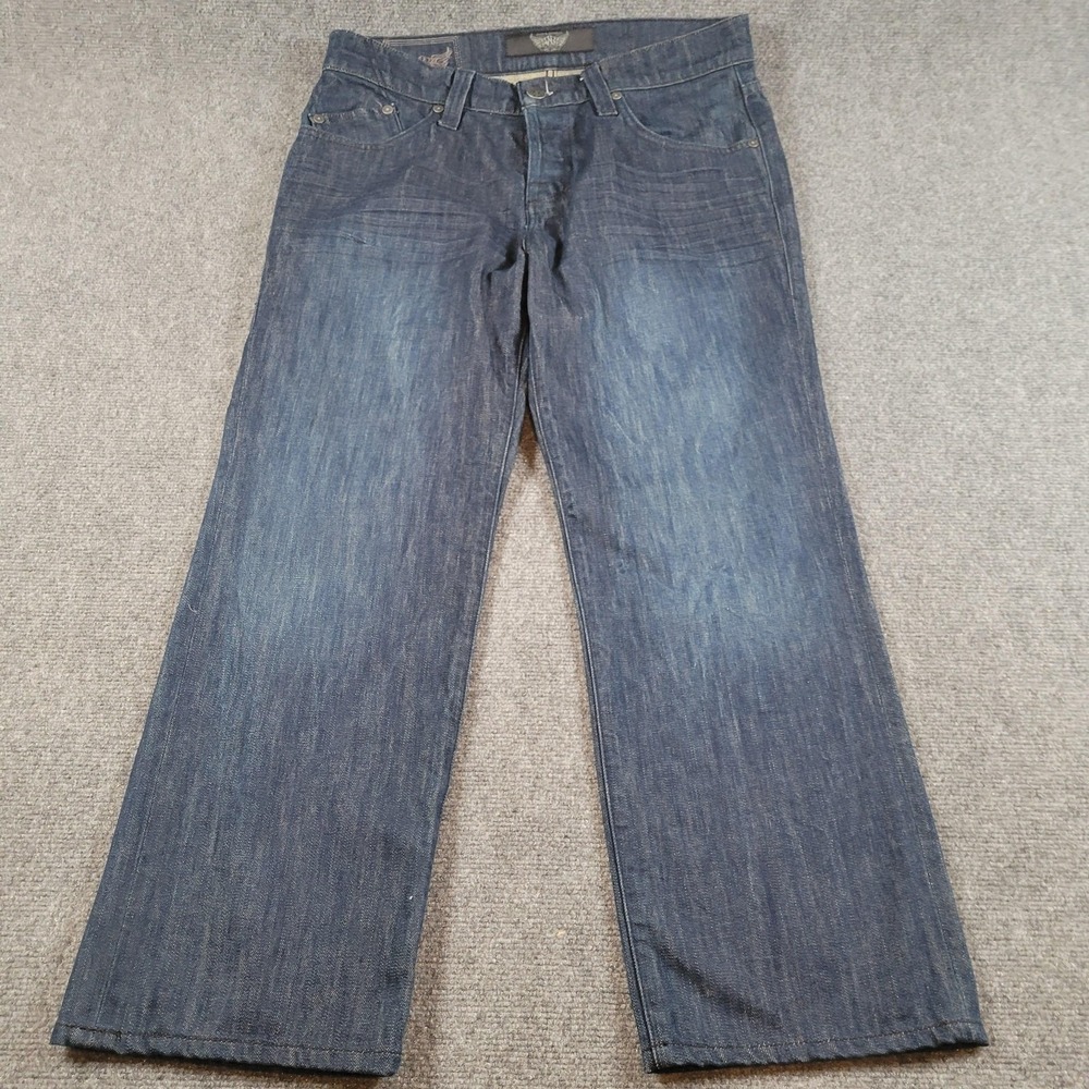 Rock & Republic‎ Jeans Mens (actual 36x28) Neil Straight Leg Embroidered Pockets